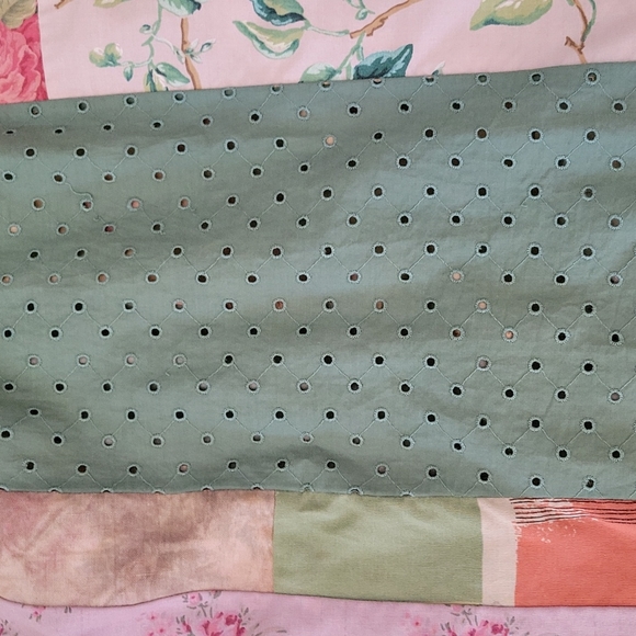 AMAZING VINTAGE PATCH  SKIRT BY STALEY GRETZINGER NYC - Picture 9 of 12